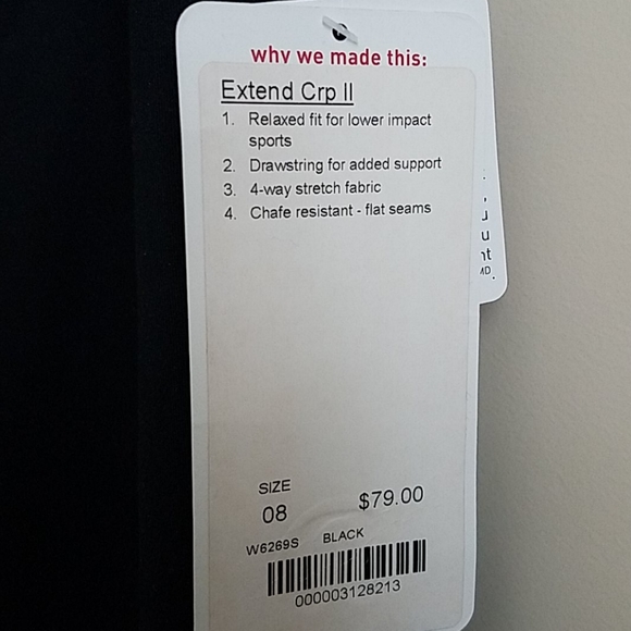 LULULULEMON CROPPED WIDELEGGED PANTS - Picture 2 of 4